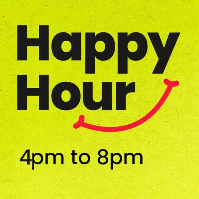 Unwind with Happy Hour