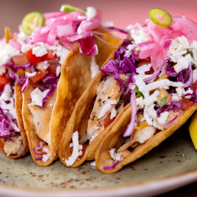 Mahi Mahi Tacos.