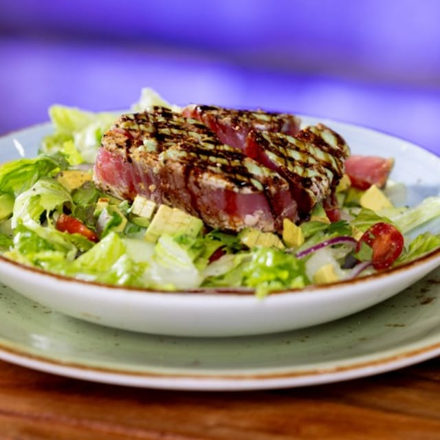 Seared Ahi Tuna Salad.