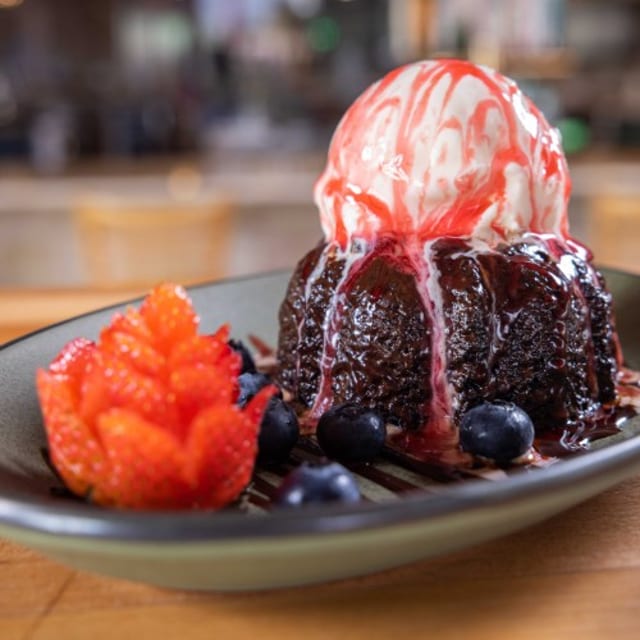Chocolate Lava Cake.