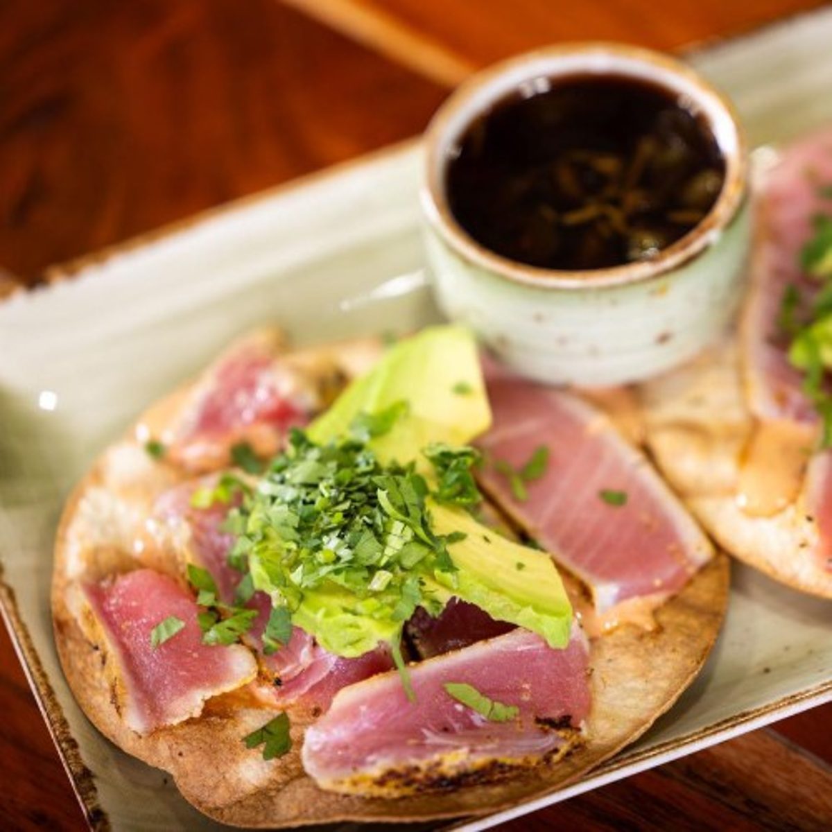 Tuna Tostada (2)