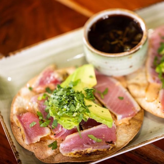 Tuna Tostada (2).